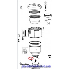 Bride Fusible pour Cuiseur Turbo Cuisine MOULINEX Bride Fusible pour Cuiseur Turbo Cuisine MOULINEX