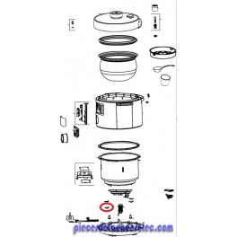 Support Fusible pour Cuiseur Turbo Cuisine MOULINEX Support Fusible pour Cuiseur Turbo Cuisine MOULINEX