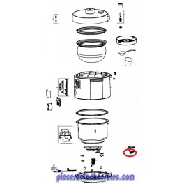 Thermostat pour Cuiseur Turbo Cuisine MOULINEX Thermostat pour Cuiseur Turbo Cuisine MOULINEX