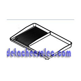Plaque de Cuisson en 2 Parties en Fonte Emaillée Brillante pour Plancha CAMPINGAZ Plaque de Cuisson en 2 Parties en Fonte Emaillée Brillante pour Plancha CAMPINGAZ