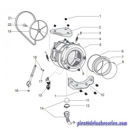 Cuve Plastique pour Machine à Laver INDESIT Hotpoint