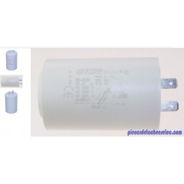 Condensateur 25UF L73MM D 44.5MM pour Compresseur BLACK DECKER