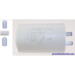 Condensateur 25UF L73MM D 44.5MM pour Compresseur BLACK DECKER