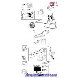 Guide Lumineux + Autocollant pour aspirateur Rowenta X-Force Flex 11.60 Guide Lumineux + Autocollant pour aspirateur Rowenta X-Force Flex 11.60