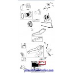 Bouton Verrou Batterie pour aspirateur Rowenta X-Force Flex 11.60