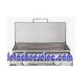 PLANCHA GAZ A POSER MASTER EX INOX - 60x40 cm - Plaque inox