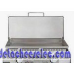 PLANCHA GAZ A POSER MASTER EX INOX - 60x40 cm - Plaque inox