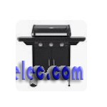 Barbecue GAZ COMPACT 3 L PLUS 2 EN 1 - 100 pourcents grille + 50 pourcents plancha acier