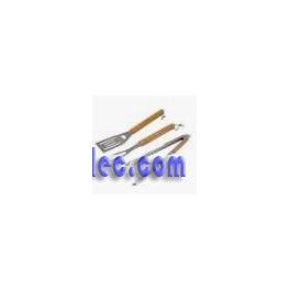 SET 3 USTENSILES MANCHE BOIS pour Barbecue Campingaz SET 3 USTENSILES MANCHE BOIS pour Barbecue Campingaz