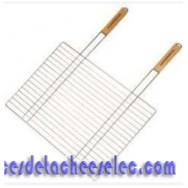 GRILLE RECTANGULAIRE SIMPLE 60 *40.Double manche pour Barbecue Campingaz GRILLE RECTANGULAIRE SIMPLE 60 *40.Double manche pour Barbecue Campingaz
