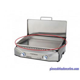 Plaque De Cuisson Inox  Avec 4 Vis Support pour Plancha CAMPINGAZ