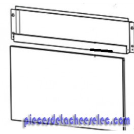 Jupe Tole Haut+Bas Gris Clair pour Plancha campingaz Jupe Tole Haut+Bas Gris Clair pour Plancha campingaz