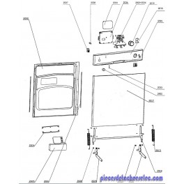 Sécurité de Porte pour Lave Vaisselle CALIFORNIA