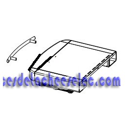 Tablette Latérale Gauche Gris Foncé pour Barbecue Campingaz Tablette Latérale Gauche Gris Foncé pour Barbecue Campingaz