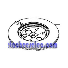 Flasque Couvercle Noir pour Cocotte nutricook+8L Seb Flasque Couvercle Noir pour Cocotte nutricook+8L Seb