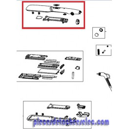 Boitier Supérieur pour Lisseur ROWENTA Boitier Supérieur pour Lisseur ROWENTA