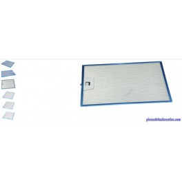 Filtre Métallique Anti Graisse  243  300 × 252 × 7 mm pour Hotte FRANKE Roblin