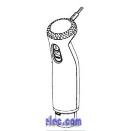 Bloc Moteur + Cordon Blanc pour Mixeur INFINYFORCE MOULINEX