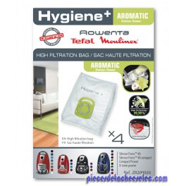 Sac Hygiéne Aromatic pour Aspirateur Silence Force Rowenta