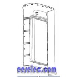 Demi Boitier Arriére Blanc pour Purificateur d'Air NANOCAPTUR ROWENTA