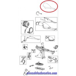 Enjoliveur Supérieur Bleu pour Aspirateur à Main Air ROWENTA Enjoliveur Supérieur Bleu pour Aspirateur à Main Air ROWENTA