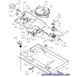 Injecteur Gaz Naturel pour Plaque Electrique ASKO Injecteur Gaz Naturel pour Plaque Electrique ASKO