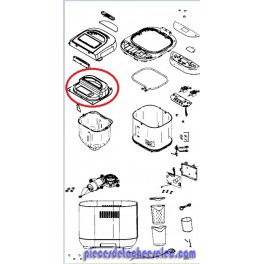 Couvercle Inférieur pour Machine à Pain Pain & Trésors MOULINEX Couvercle Inférieur pour Machine à Pain Pain & Trésors MOULINEX