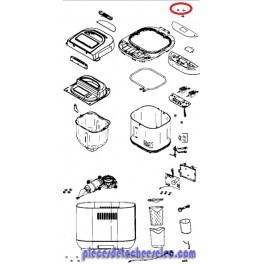 Cache Vis pour Machine à Pain Pain & Trésors MOULINEX Cache Vis pour Machine à Pain Pain & Trésors MOULINEX
