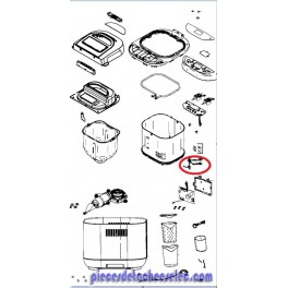 Support pour Machine à Pain Pain & Trésors MOULINEX Support pour Machine à Pain Pain & Trésors MOULINEX