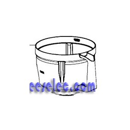 Bol Hachoir pour Robot i Coach Touch Noir Moulinex Bol Hachoir pour Robot i Coach Touch Noir Moulinex