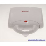 Coque Supérieure Blanc Complet pour Gaufrier Snack Time Serie 1 / Serie 2 Moulinex
