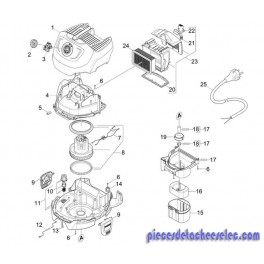 Flux d'Air pour Aspirateur Eau & Poussière  Karcher