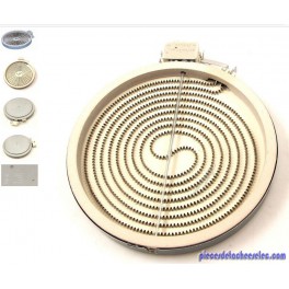 Foyer Radiant 2300W pour Plaque de Cuisson SCHOLTES