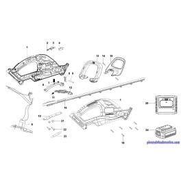 Carcasse pour Taille Haie BLACK & DECKER Carcasse pour Taille Haie BLACK & DECKER
