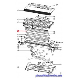 Joint Supérieur pour Emballeuse Sous Vide KITCHENCHEF