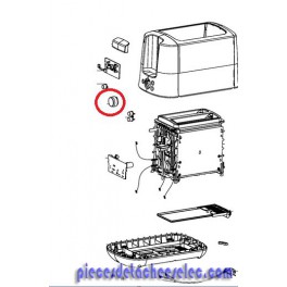 Bouton pour Grille Pain Moulinex Bouton pour Grille Pain Moulinex