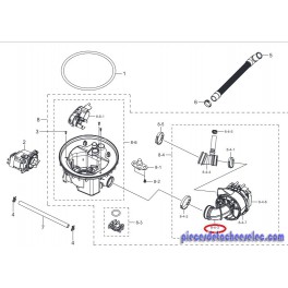 Tuyau à Pompe pour Lave Vaisselle SAMSUNG Tuyau à Pompe pour Lave Vaisselle SAMSUNG