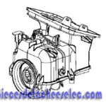 Bloc Moteur pour Aspirateur  Silence Force Rowenta