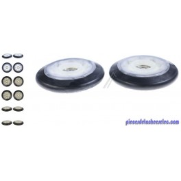 Ensemble 2 Galet Tambour pour Machine à Laver LG
