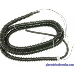 Tuyau Complet Noir  pour Nettoyeur Vapeur KARCHER