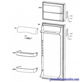 Porte Congélateur & Joint pour Réfrigérateur FAR R2236A Porte Congélateur & Joint pour Réfrigérateur FAR R2236A