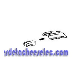 Bouton Verrou Séparateur Marron pour Aspirateur ROWENTA Bouton Verrou Séparateur Marron pour Aspirateur ROWENTA