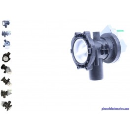 Pompe de Vidange 220-240V  pour Lave-Linge Indesit HOTPOINT WHIRLPOOL Sholtes