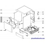 Couvercle de Boitier pour Sèche-Linge VSF9520 Vedette