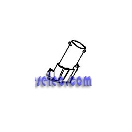 Tube Air Avant Noir pour aspirateur balais Rowenta X-PERT Tube Air Avant Noir pour aspirateur balais Rowenta X-PERT