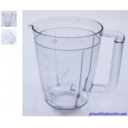 Plastique Bol Mixeur Noir pour Blender PHILIPS