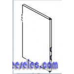 Porte droite Sans Poignée pour Barbecue Campingaz