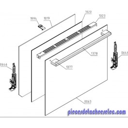 Vitre Four Extérieure pour Four GORENJE Vitre Four Extérieure pour Four GORENJE