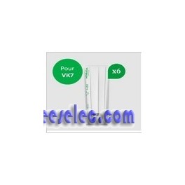 Sacs aspirateurs x6 pour Aspirateur VK7 Vorwerk Sacs aspirateurs x6 pour Aspirateur VK7 Vorwerk