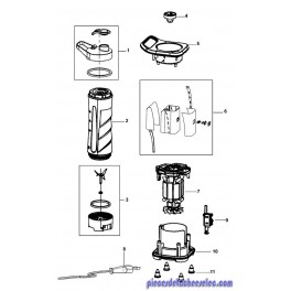 Sortie Entrée Lame pour Mixeur Blender BLACK & DECKER Sortie Entrée Lame pour Mixeur Blender BLACK & DECKER